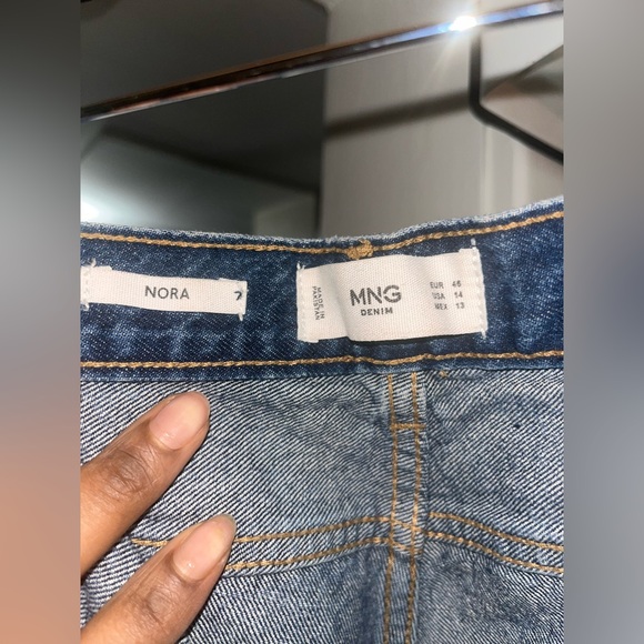 Mango High rise wide leg jeans - Picture 2 of 7